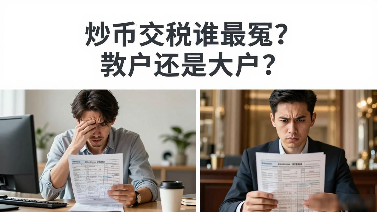 炒币交税谁最冤？散户还是大户？