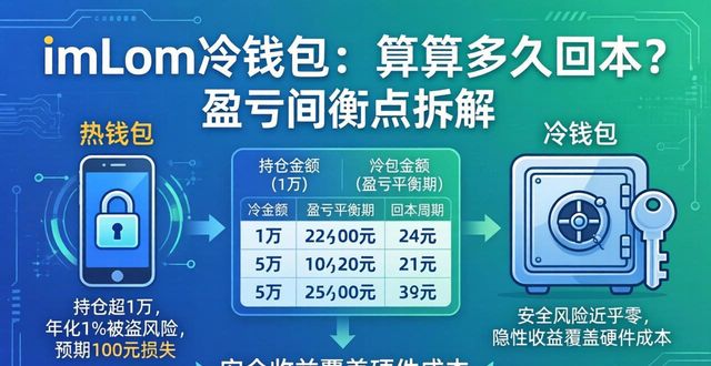 亏盈平衡分析_什么是盈亏平衡模型_深入理解imToken冷钱包的盈亏平衡模型