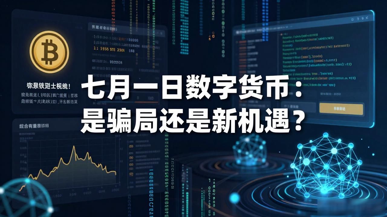 七月一日数字货币：是骗局还是新机遇？