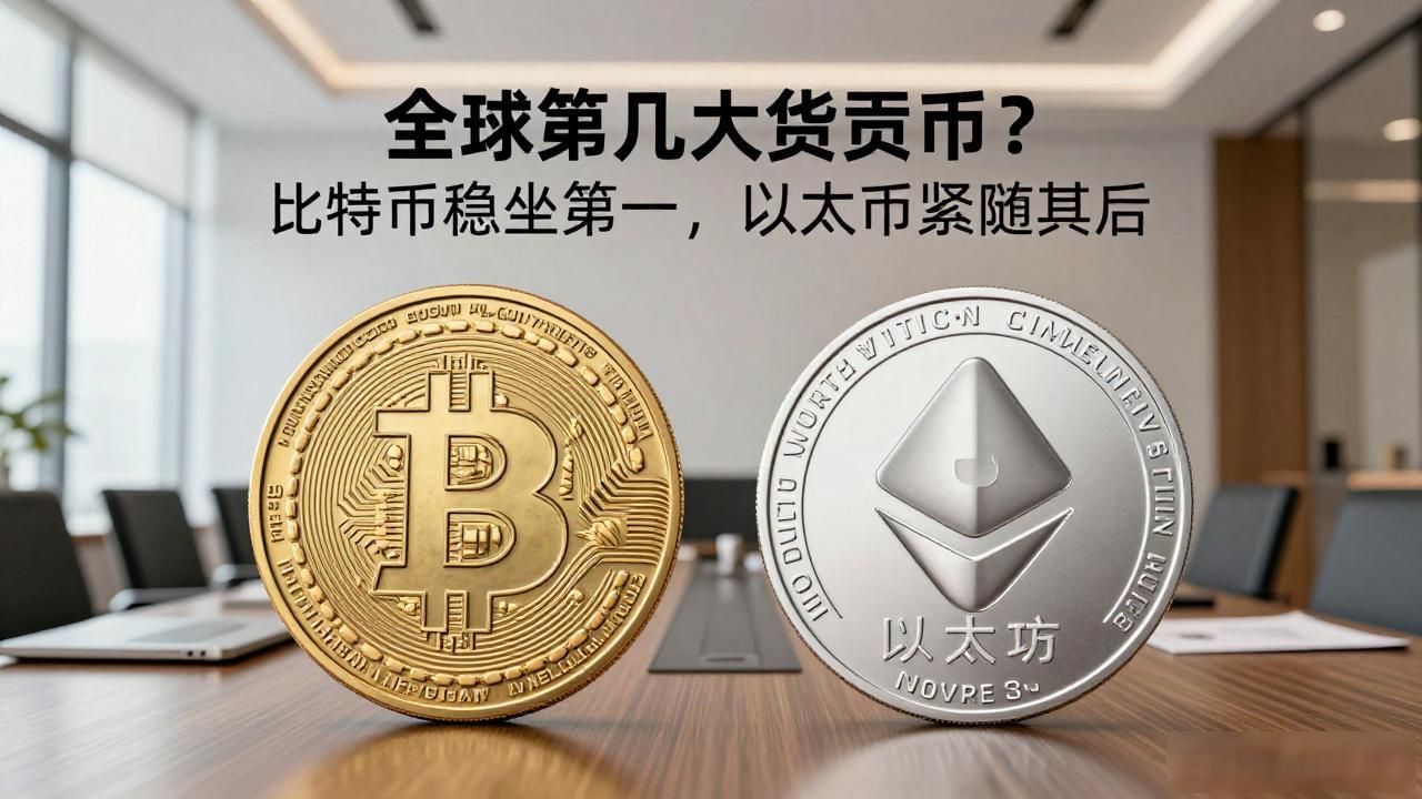 全球第几大数字货币？比特币稳坐第一，以太坊紧随其后