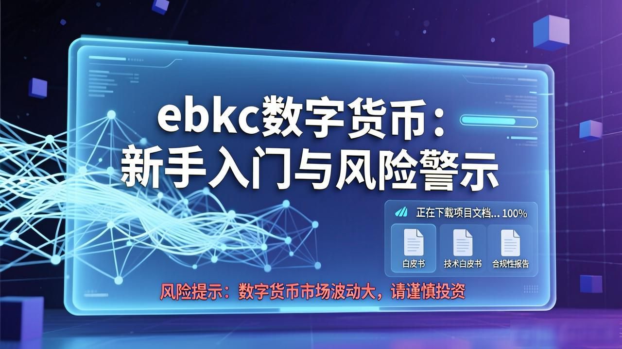 ebkc数字货币：新手入门与风险警示