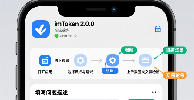 imToken安卓版App内提交反馈_如何在imToken钱包安卓版上提交反馈与建议_imToken版本号手机系统版本关键信息