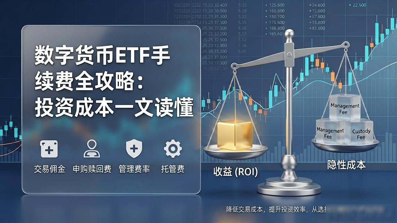 数字货币ETF手续费全攻略：投资成本一文读懂