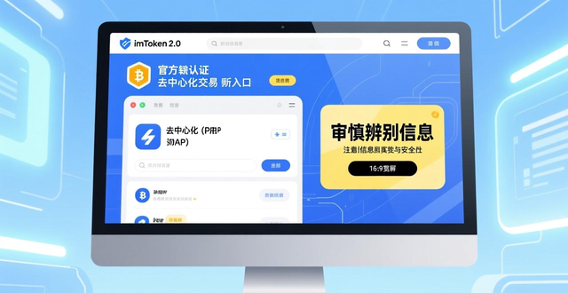 imToken 2.0 钱包使用教程_如何通过imToken最新版2.0进行合规投资？_数字资产投资链上操作指南