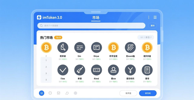 如何在imToken官网下载3.0版本中跟踪市场动态与定价？_imToken 3.0 钱包 看盘 功能使用_imToken 3.0 市场 K线图 MACD RSI 分析