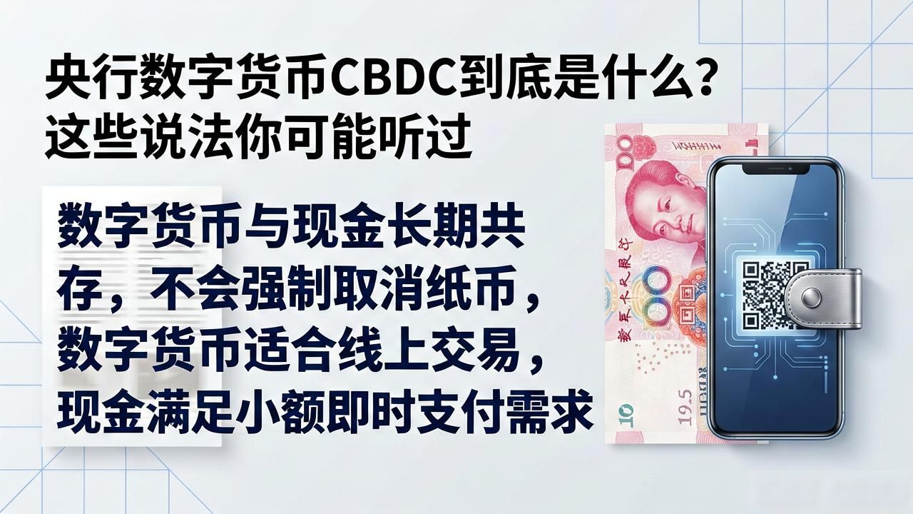 央行数字货币CBDC到底是什么？这些说法你可能听过