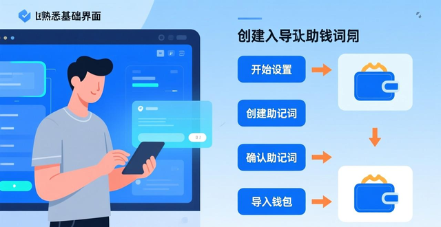 渐进式策略在imToken钱包下载中的应用_降低数字货币钱包使用门槛_imToken渐进式钱包引导